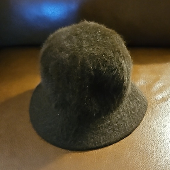 Vintage French Brown Rabbit Fur Bucket Hat main image 5